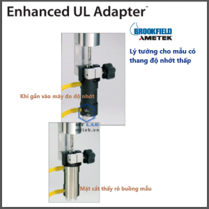 bộ đo mẫu độ nhớt thấp UL Adapter