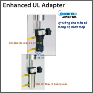 bộ đo mẫu độ nhớt thấp UL Adapter