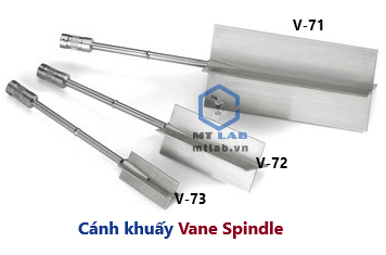 cánh khuấy vane spindle