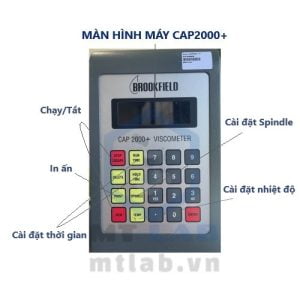 màn hình máy đo độ nhớt cap2000+
