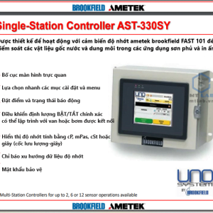 máy đo độ nhớt trên dây chuyền sản xuất