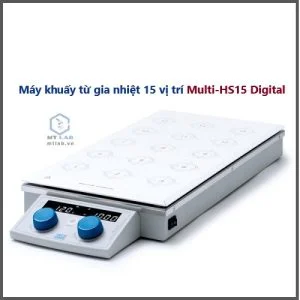 Máy khuấy từ gia nhiệt 15 chỗ multi-hs15 digital