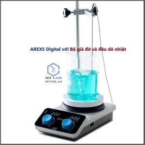Máy khuấy từ gia nhiệt AREX5 Digtial