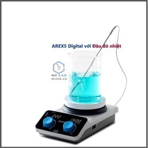 Máy khuấy từ gia nhiệt AREX5 Digtial