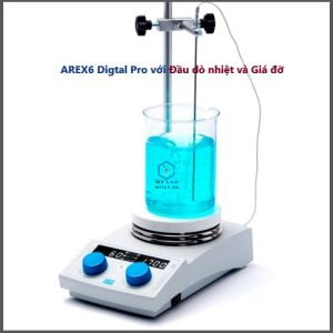 Máy khuấy từ gia nhiệt AREX6 Digtal Pro