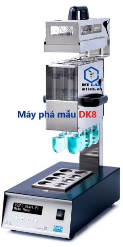 máy phá mẫu đạm DK8