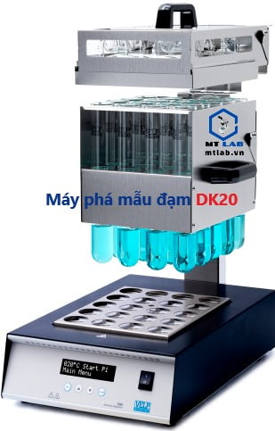 máy phá mâu đạm dk20