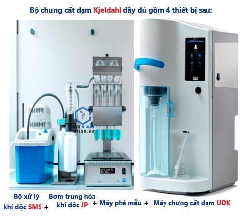 máy phá mâu đạm dk20