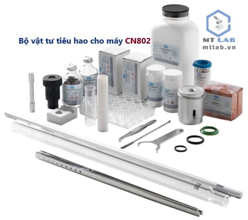 máy phân tích nguyên tố cacbon nitơ CN802