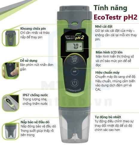 bút đo ph ecotestr ph2