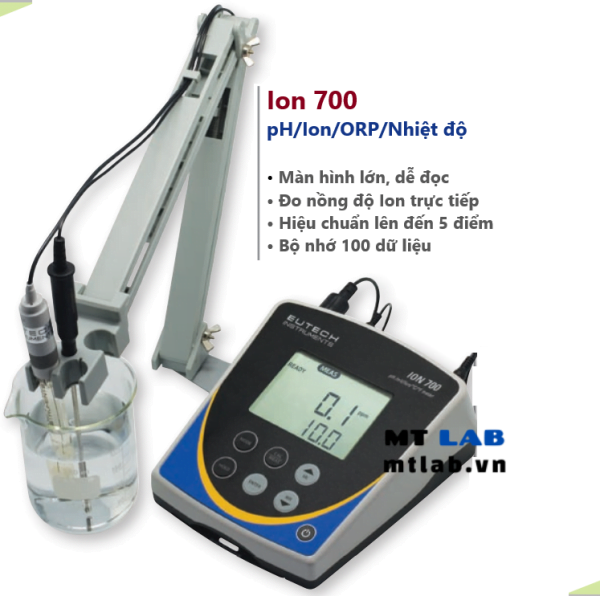 Máy đo ion để bàn ion700