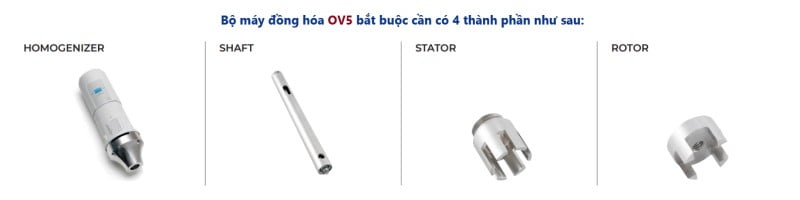máy đồng hóa OV5