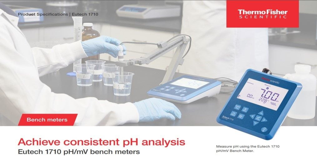 máy đo pH để bàn Eutech pH1710