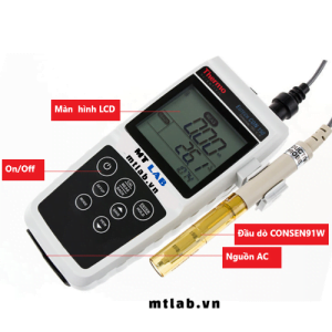 máy đo độ dẫn điện cầm tay CON150