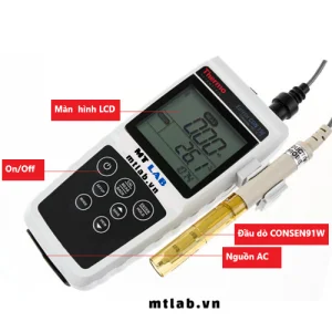 máy đo độ dẫn điện cầm tay CON150