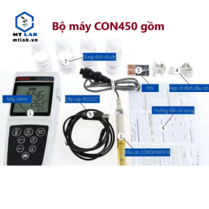 máy đo độ dẫn điện cầm tay con450