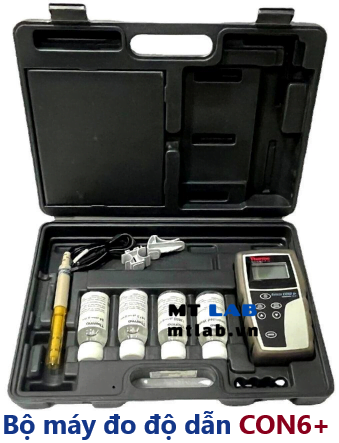 máy đo độ dẫn điện cầm tay con6+