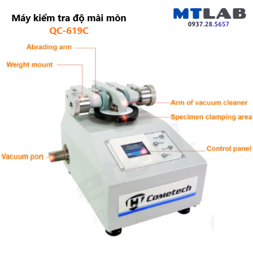 Máy kiểm tra độ mài mòn QC-619C