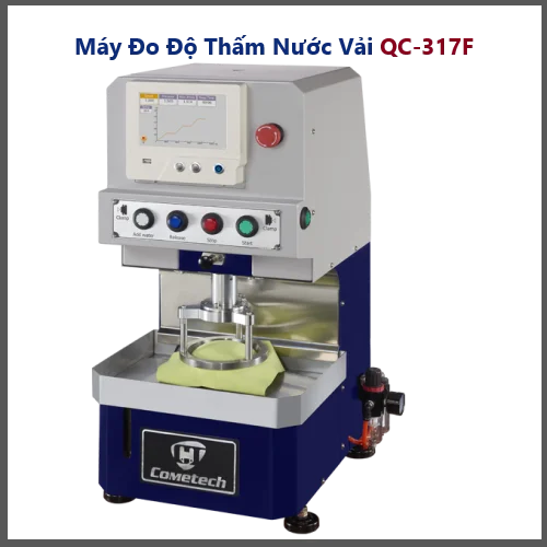 máy đo độ thấm nước vải qc-317f