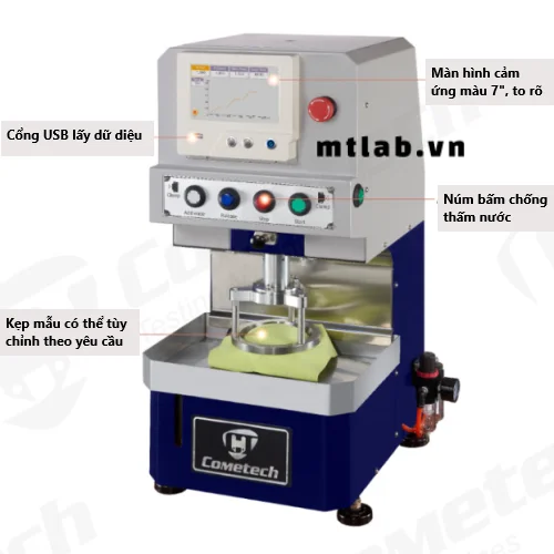 máy đo độ thấm nước vải qc-317f