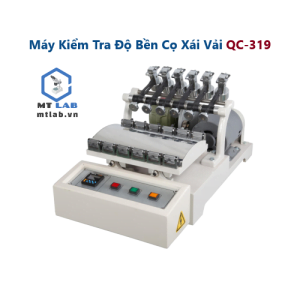 máy kiểm tra độ bền cọ xát vải qc-319