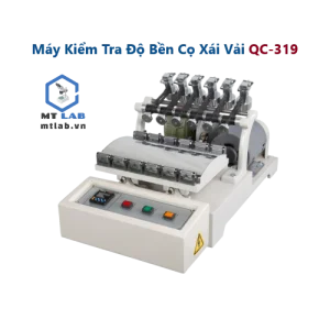 máy kiểm tra độ bền cọ xát vải qc-319