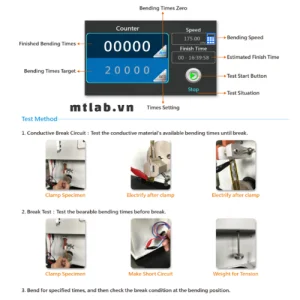 Máy đo độ bền gấp MIT QC-104H