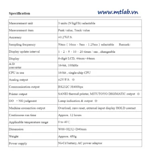 máy đo lực kéo đẩy cầm tay rx-10