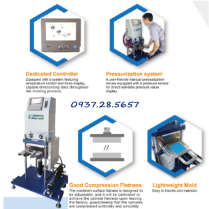 máy ép nhiệt tạo hình mẫu QC-677C