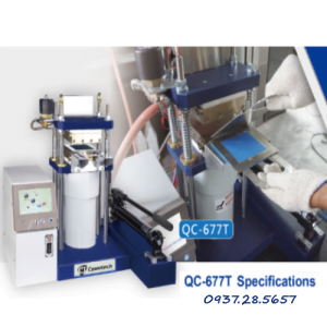 máy ép nhiệt tạo hình mẫu QC-677T