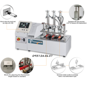 Máy kiểm tra đọ lệch nhiệt H.D.T QC-657B