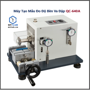 máy tạo mẫu đo độ bền va đập qc-640a