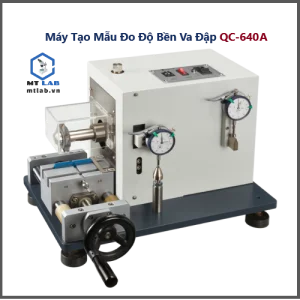 máy tạo mẫu đo độ bền va đập qc-640a