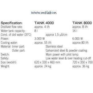 máy cất nước 1 lần tank 8000