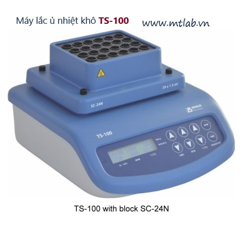 máy lắc ủ nhiệt khô ts-100