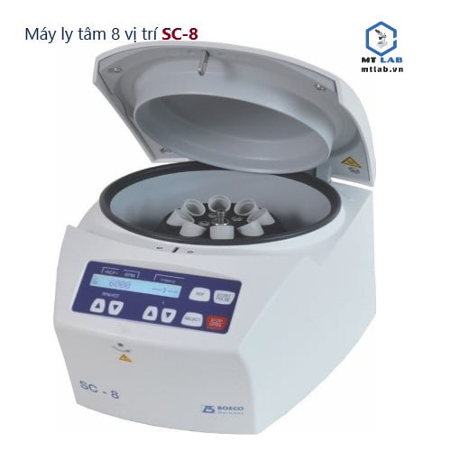 máy ly tâm 8 vị trí SC-8