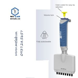 micropipet 8 kênh cố định thể tích IP