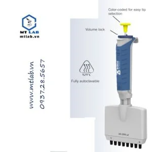 micropipet 8 kênh cố định thể tích IP