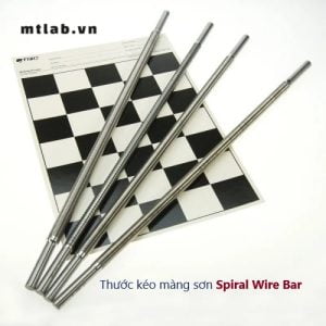thước kéo màng sơn spiral wire bar