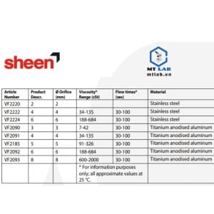 cốc đo độ nhớt iso cup có tay cầm