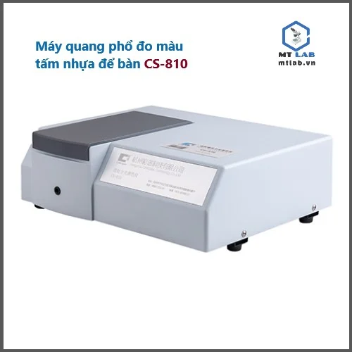 Máy quang phổ đo màu tấm nhựa để bàn CS-810