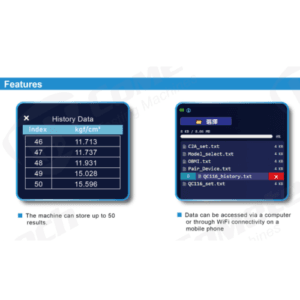 máy đo độ bục giấy tự động QC-116D