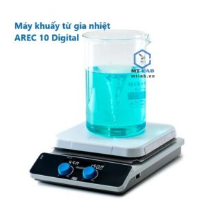 máy khuấy từ gia nhiệt AREC 10 digital