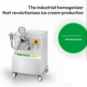 máy đồng hóa kem microlab 400