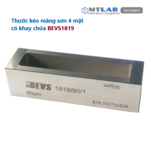 Thước kéo màng sơn 4 mặt có khay chứa BEVS1819