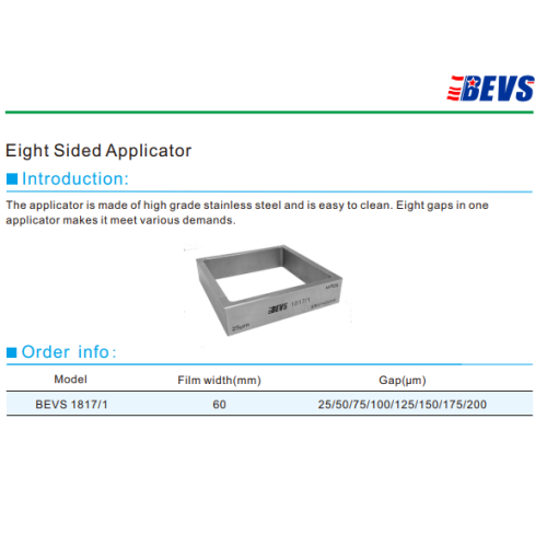 Thước kéo màng sơn 8 mặt BEVS1817/1