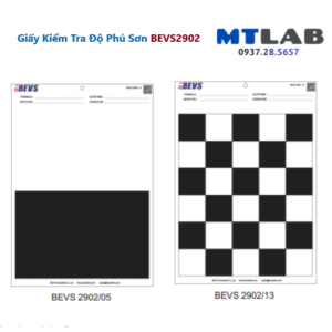 giấy kiểm tra độ phủ sơn BEVS2902