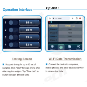 máy đo lực giữ băng keo QC-801E
