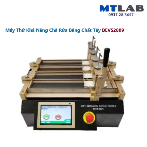 Máy thử khă năng chà rửa bằng chất tẩy BEVS2809