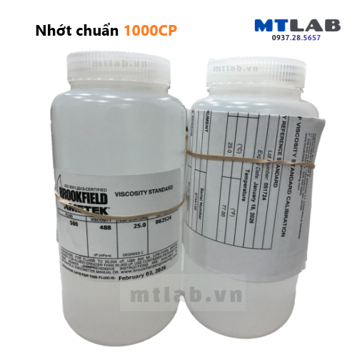 Nhớt chuẩn 1000CP Ametek Brookfield